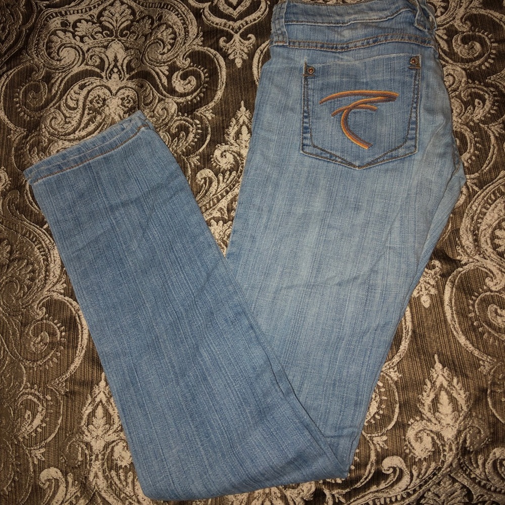 Frankie b straight leg denim 6